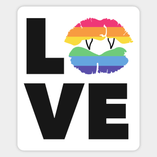 Love Pride Diversity Vampire Kiss Magnet